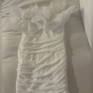 HelloMolly Misty Nights Dress White